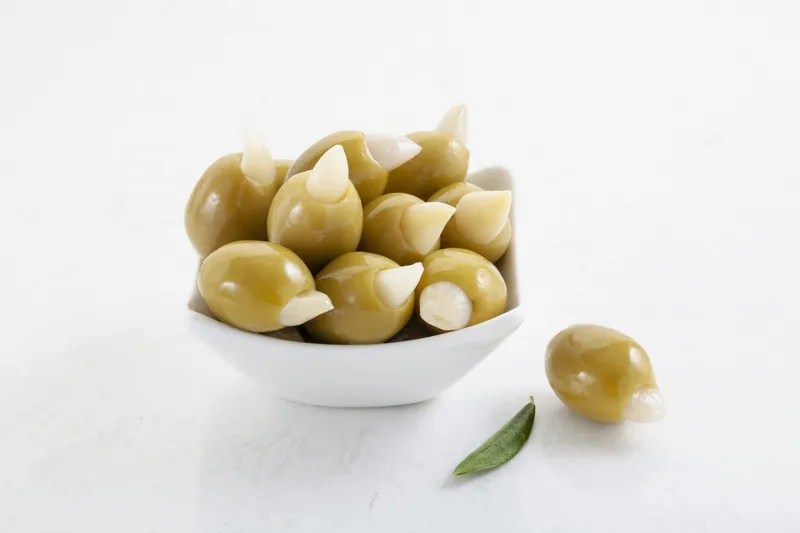 Sarımsak Dolgulu Yeşil Zeytin